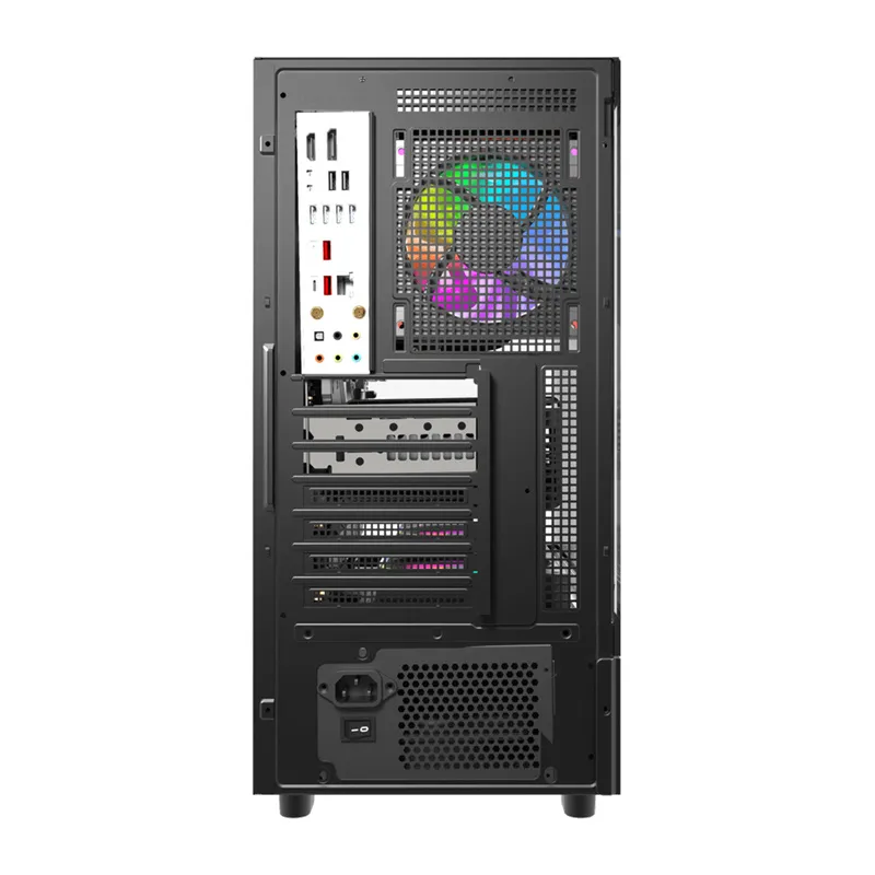 DarkFlash DS950 computer case (black) + 6 fans